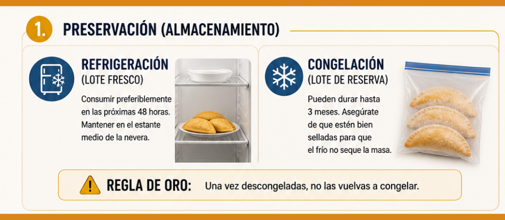 Proceso de empanadas