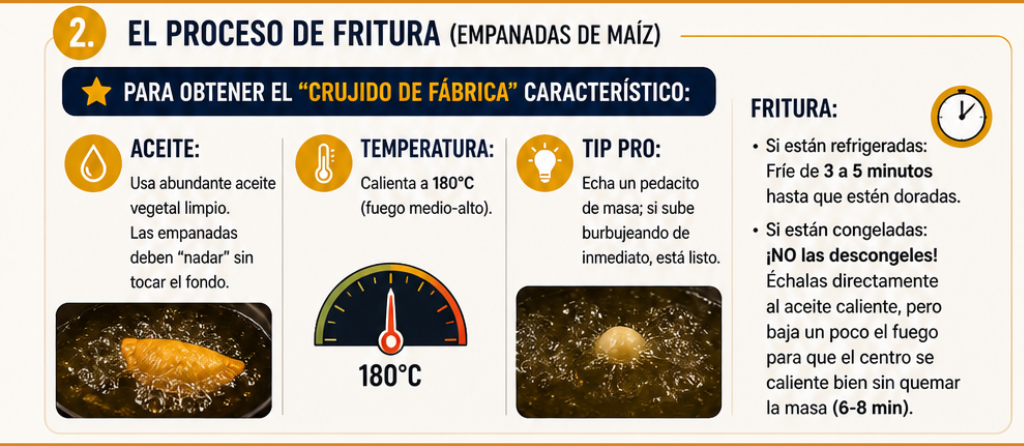 Proceso de empanadas