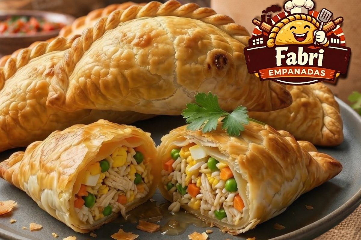 Empanada de Trigo - Pollo, Arroz y Huevo - 110g & 14cms